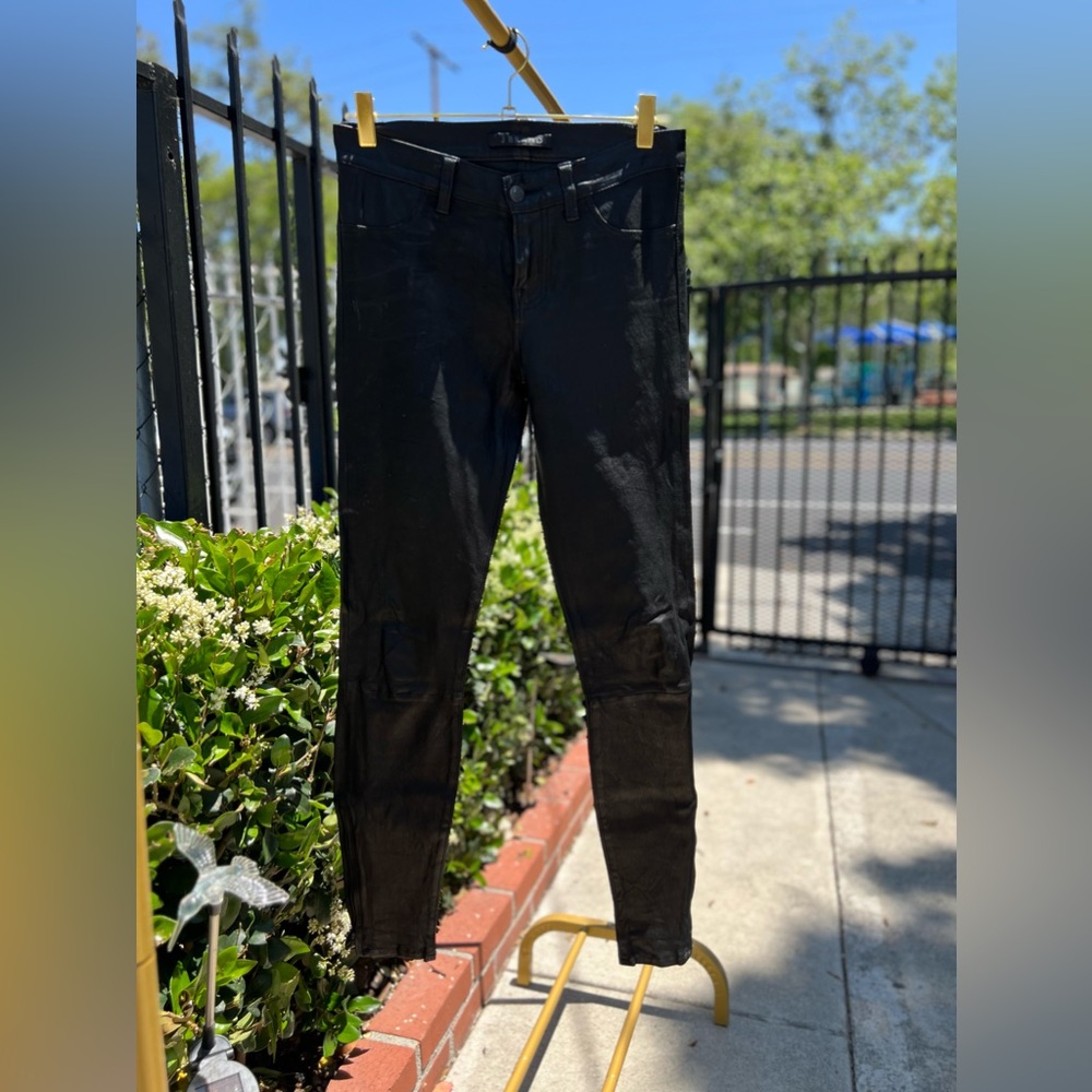 J Brand Leather Pants